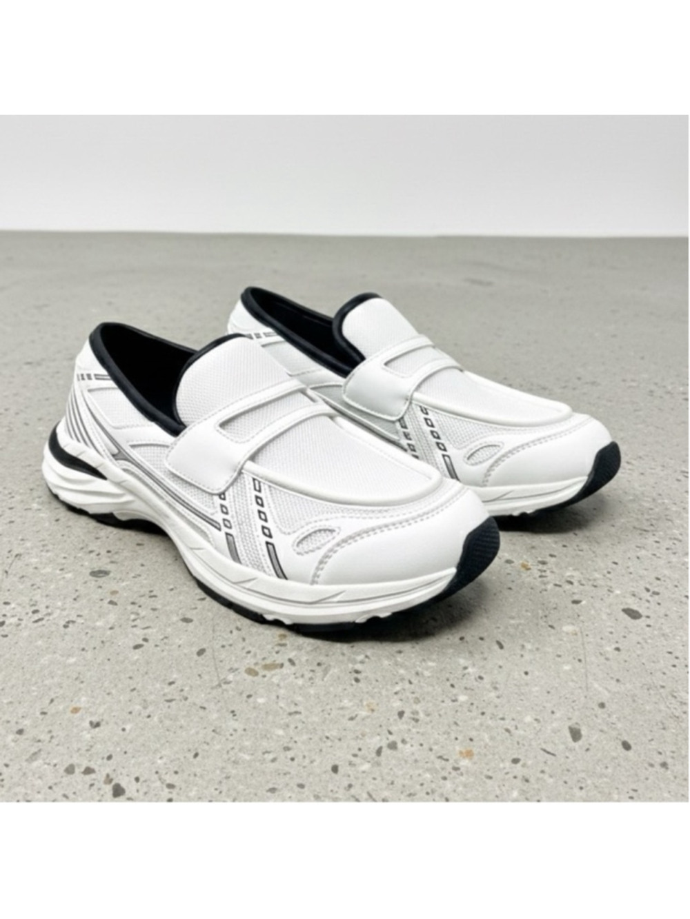NEW Cushionaire White Sneaker Loafers Like Junya Watanabe New Balance Size 9